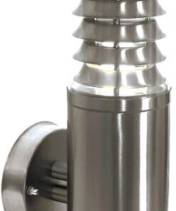 Bright Star Lighting - Stainless Steel Wall Lantern