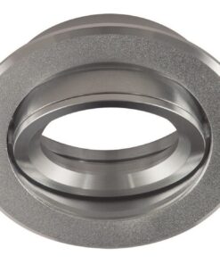 Bright Star Lighting Tilt Aluminium Downlighter With Bevelled Edge - Silver