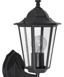 Bright Star Lighting - Up Facing Die Cast Aluminium Lantern - Black