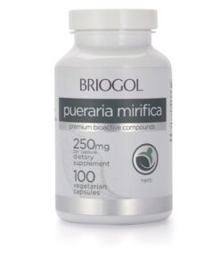 BRIOGOL Pueraria Mirifica for Breast Health - 250mg (100 Capsules)