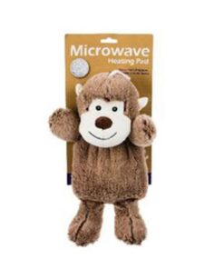 Brown Monkey Microwave Heating Pad
