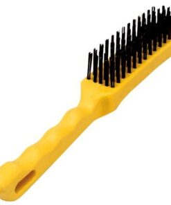 Brush Wire Braze & Weld 5-row Plastic Handle