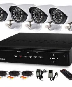 BT 4 Camera CCTV Security Recording System-Internet & 3G