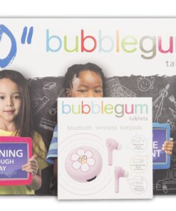 Bubblegum Junior 10" EduTab Table with EarPod Combo - GROOVE