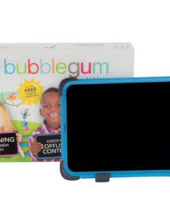 Bubblegum Junior 7" EduTab Sim Edition Tablet with Protective E.V.A Cover - Blue