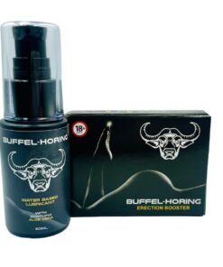Buffel-Horing Erection Booster 15 Capsules & Lubricant 50ml Combo