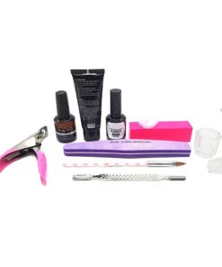 BUFFTEE Poly Gel Starter Kit - PolyGel Nail Extension 12 Piece Set