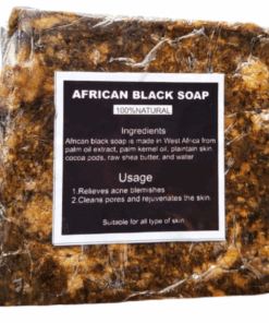 Bulk African Black Soap for acne and dark spots 1kg
