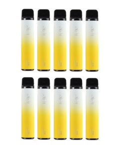 Bulk Offer - 10 Pack - Elf Bar 2500 Puffs Disposable Vape - Banana Milk - 50mg