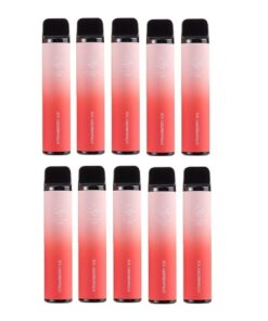 Bulk Offer - 10 Pack - Elf Bar 2500 Puffs Disposable Vape - Strawberry Ice - 50mg