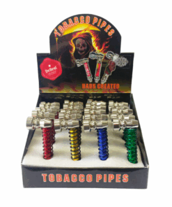 Bulk Offer - Rasta Pipe with Spring - Box of 20 Pipes