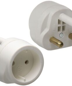 Bulk Pack 10 X 5amp 2pin Shuko Adaptor