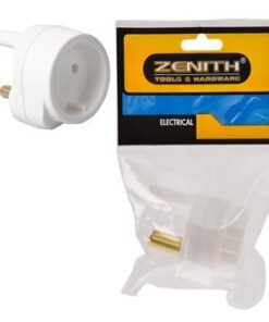 Bulk Pack 10 X Zenith 5Amp 2 Pin Eurodaptor