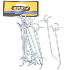 Bulk Pack 3 x Pegboard-Hooks Single-Prong 75mm Pkt-10