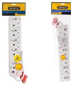 Bulk Pack 5x Multiplug 10-Way-Surge Protection Zenith