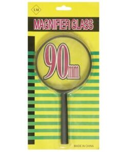 Bulk Pack 8 x Magnifying Glass 90mm Diameter Lens