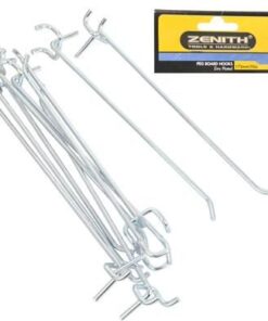 Bulk Pack of 3x Pegboard Single Prong Hooks