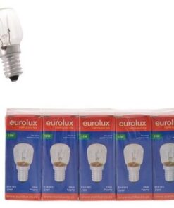Bulk Pack x 10 Globe Pygmy-Bulb Ses 25With 15w (Oven)