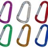 Bulk Pack x 10 Snap-hook Aluminium 5 x 50mm Bulk