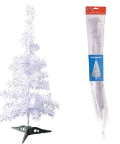 Bulk Pack x 2 Xmas Tree 91cm White (80 Tips) Boxed