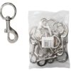 Bulk Pack x 6 Packs Snap-Hook+Swivel 32x110mm