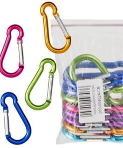 Bulk Pack x10 Aluminium Snap Hook - 8x80mm