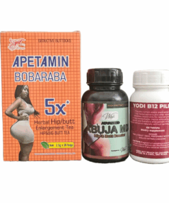 Butt & Hip Advanced Booster Combo- Abuja Mix, Apetamin Tea and Yodi Pills