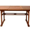 Butterfly Rectangular Patio Table