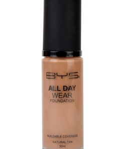 BYS Cosmetics All Day Wear Foundation - 6 Natural Tan