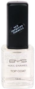 BYS Cosmetics Nail Enamel - Crystal Clear - Top Coat - 14ml