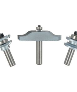 Cabinet Door Set 3Pc Ogee Stile 1/2" Shank Wooden Box