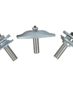 Cabinet Door Set Rail & Stile 3Pc 1/2" Shank Wooden Box