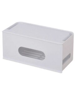 Cable Management Box Organizer - Gray