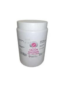 Calcium Gluconate Chew Tablets 300mg - 1000