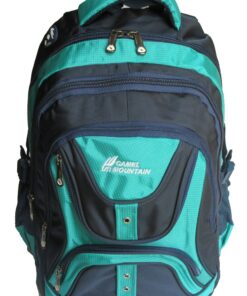 Camel Mountain Laptop Backpack - Navy