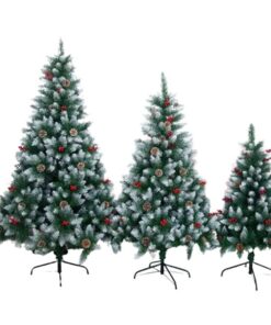 Canadian Flocked Tips Christmas Tree Combo 1,5m - 1,8m - 2,1m