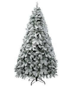 Canadian Snow-flocked For Christmas Tree - 210 cm