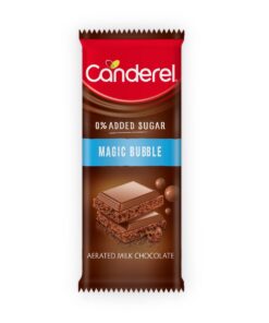 Canderel Chocolate Slab - Magic Bubble - 74g
