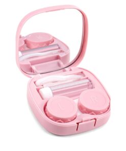 Candy Floss Contact Lens Case - Pink