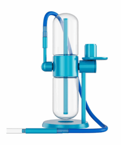 Cannabis Dry Herb Dab Hookah Hubbly Bubbly Gravity Bong Metallic Blue