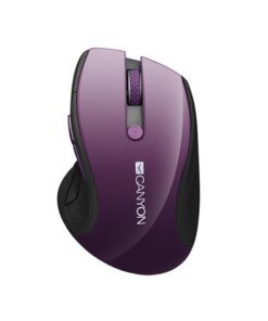 Canyon Wireless 1000/1200/1600 DPI 6 Button Mouse - Purple
