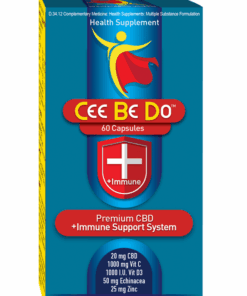 CBD + Immune Support 60's Capsules