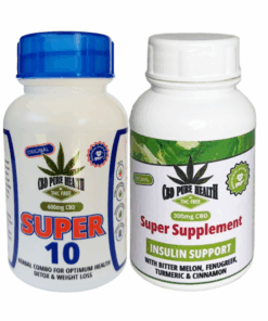 CBD Weight Loss & Insulin Support Combo Supplements for Optimum Health