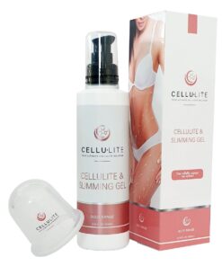 Cellu Lite Cellulite and Slimming Gel 200ml with Massage Cup