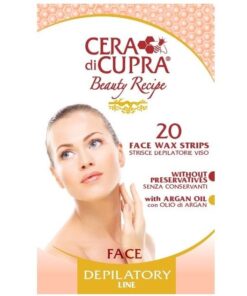 Cera di Cupra Face Wax Strips with Argan Oil - 1 Pack