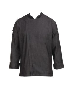 Chef Works - Gramercy Chef Coat - Black Denim - S