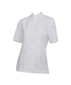 Chef Works Springfield Women's Slim Cut Chef Coat - White - XL