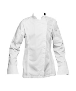 Chef Works Women's Hartford Chef Coat Slim Cut - White - M