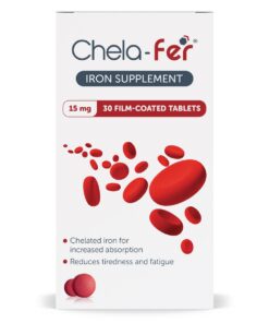 Chela-Fer Iron Supplement 15mg 30 Tablets