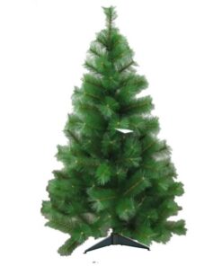 Christmas Tree Flocked Pine With Plastic  Stand -150cm